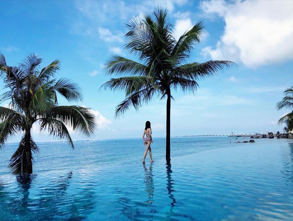 Bãi biển gần Seashells Phú Quốc