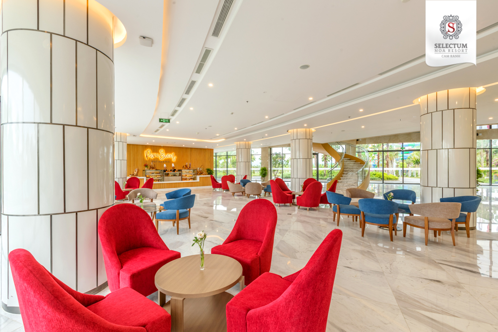 Không gian nhà hàng Gusto sang trọng tại Selectum Noa Cam Ranh