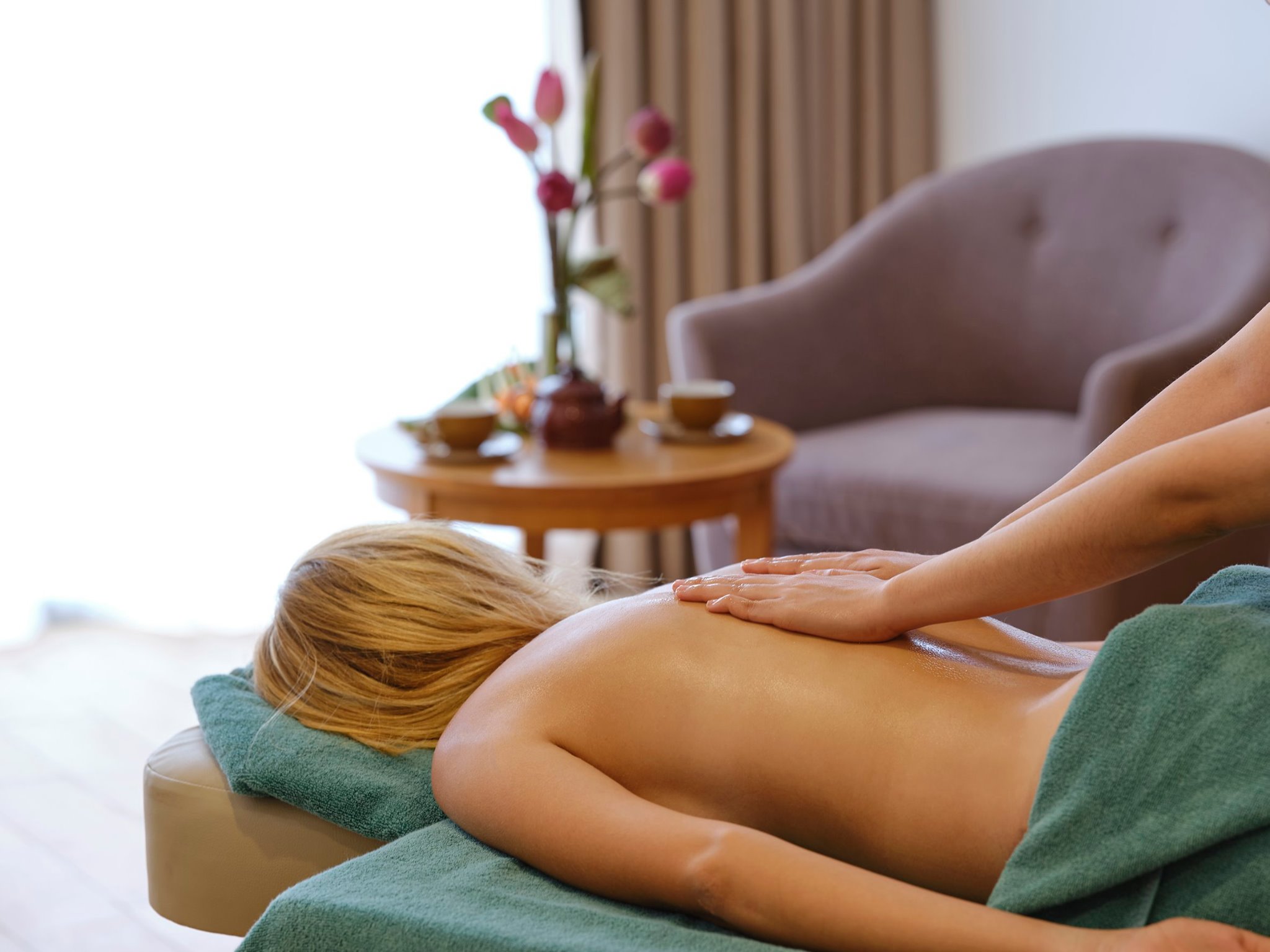 Không gian spa yên tĩnh thư thái tại Pure Spa Selectum Noa