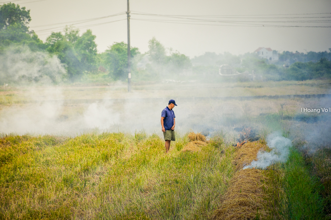 Nông dân La Chữ sau mùa lúa chín Huế