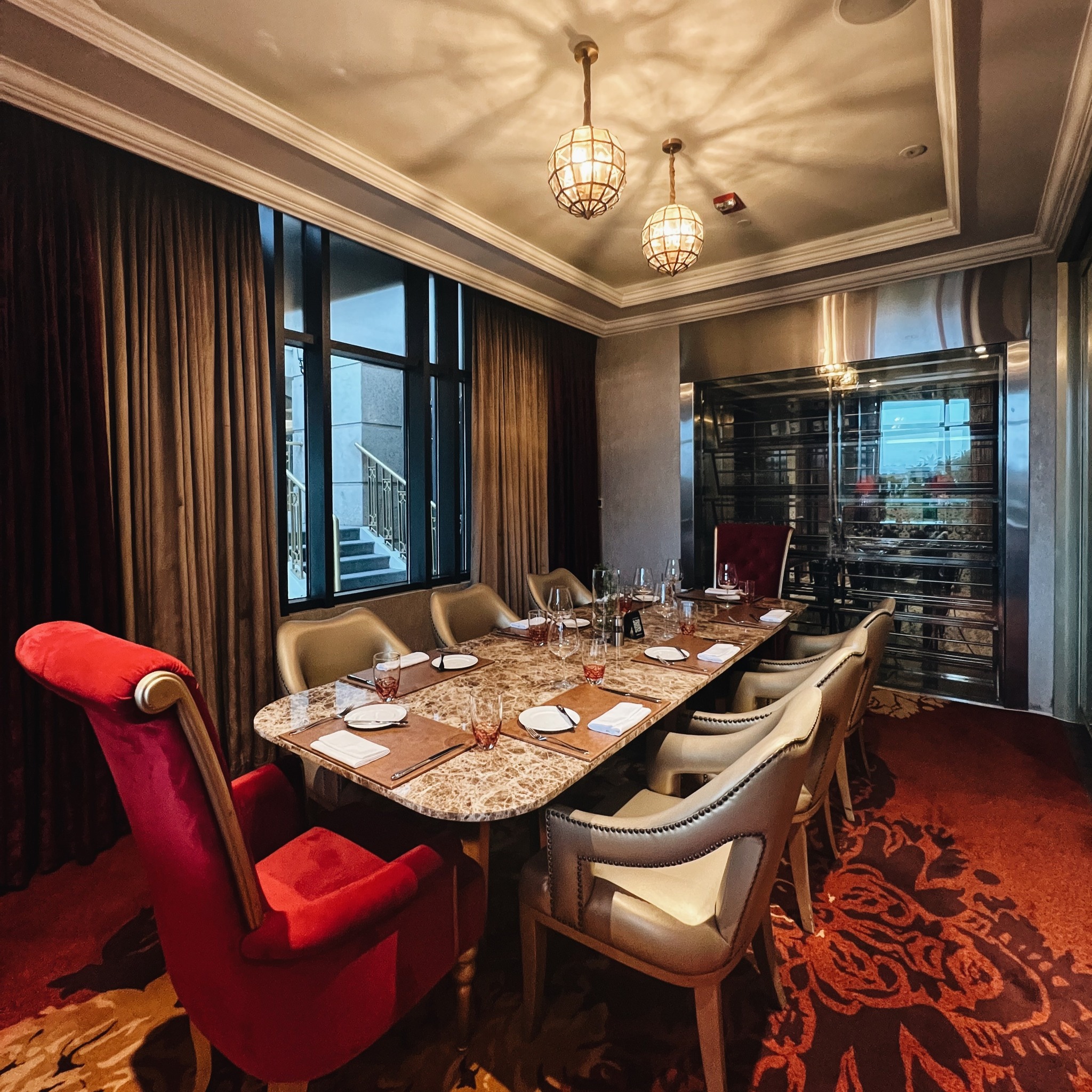 Không gian ăn riêng resort Non Nước Đà Nẵng