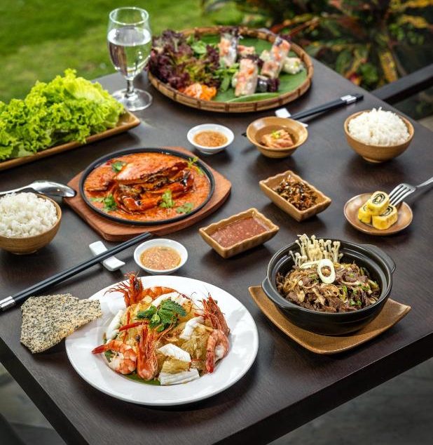 Không gian bar và lounge tại Sheraton Phú Quốc Long Beach Resort