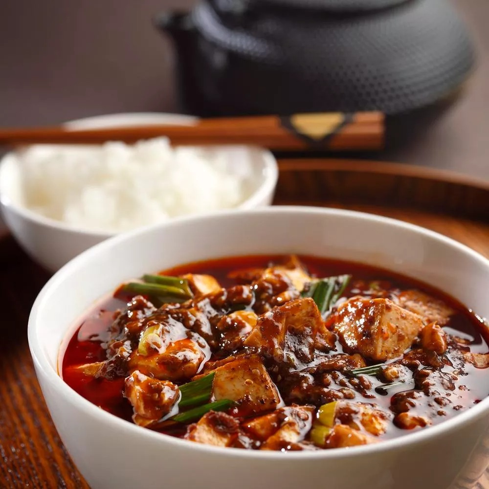 Món Mapo Doufu đặc trưng của nhà hàng