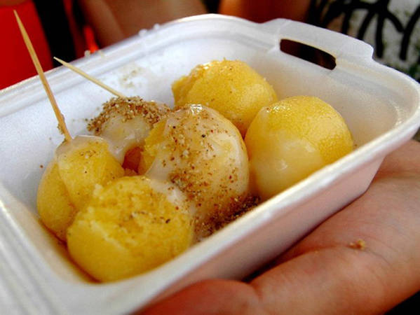 Bánh bò thốt nốt món ngon Siem Reap đặc sản