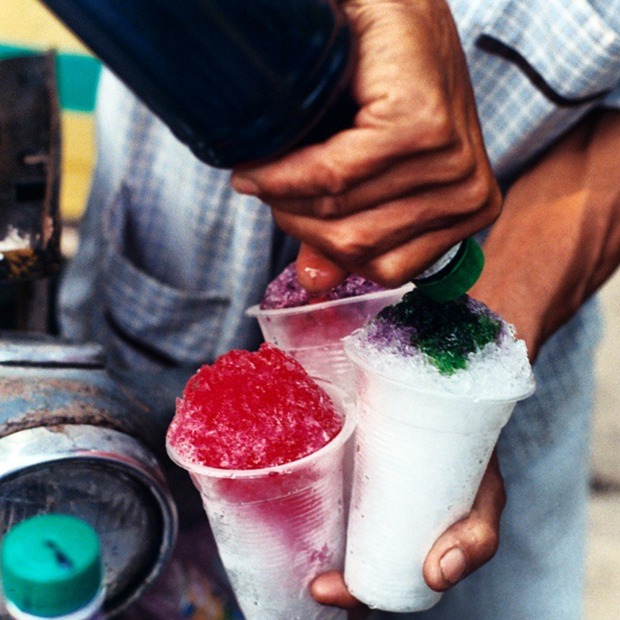 Siro đá bào món ăn vặt tuổi thơ
