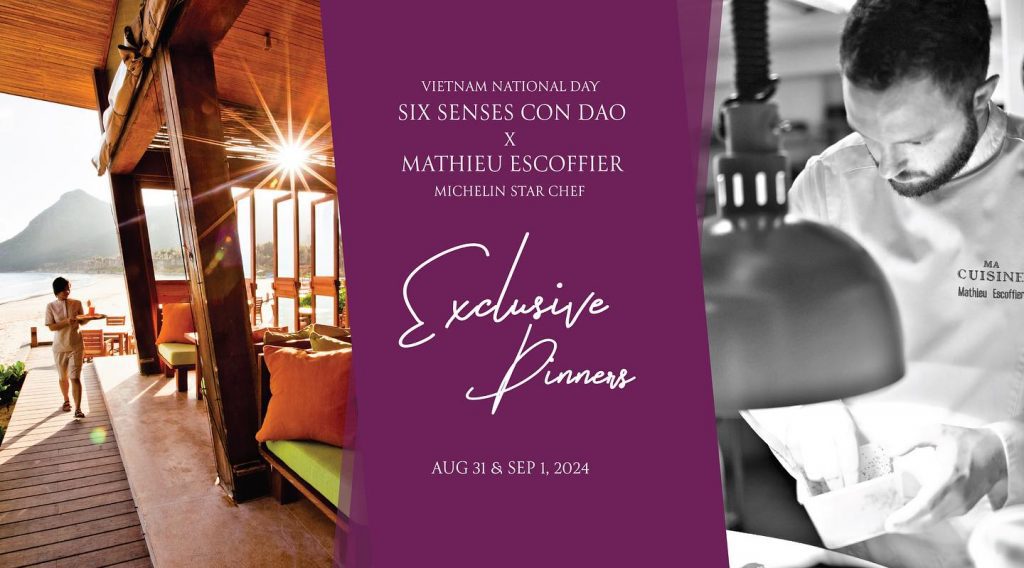 Bữa tối độc quyền Michelin Star tại Six Senses Côn Đảo