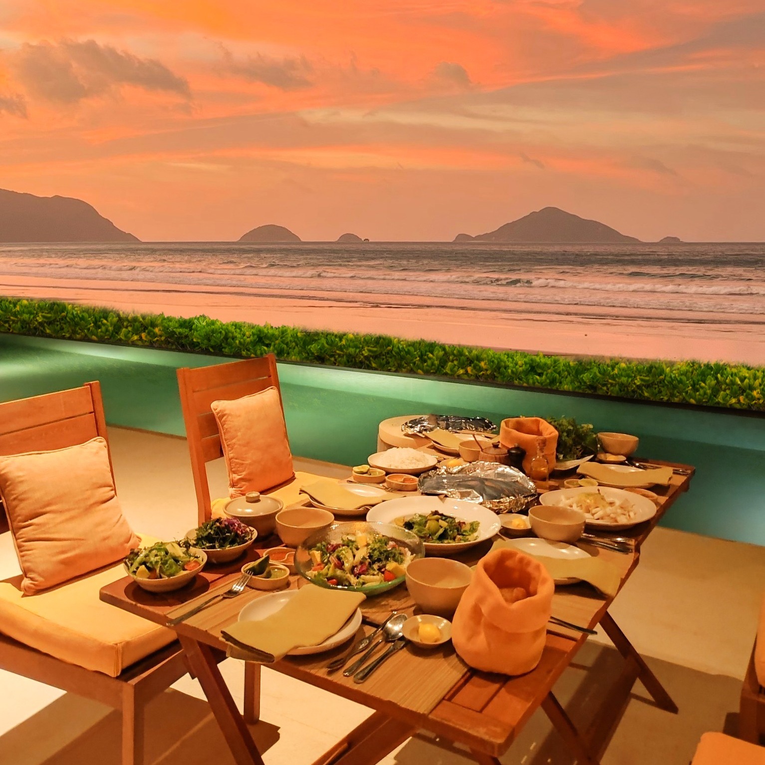 Bữa ăn riêng tư tại villa Six Senses Côn Đảo