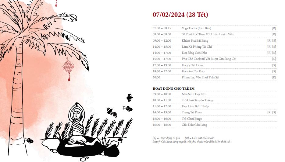 Chi tiết chương trình Sense Of Tết