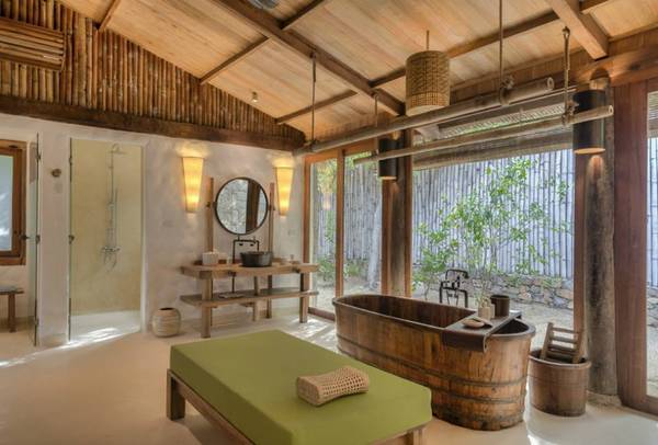 Khu spa trị liệu giữa thiên nhiên hoang sơ tại resort