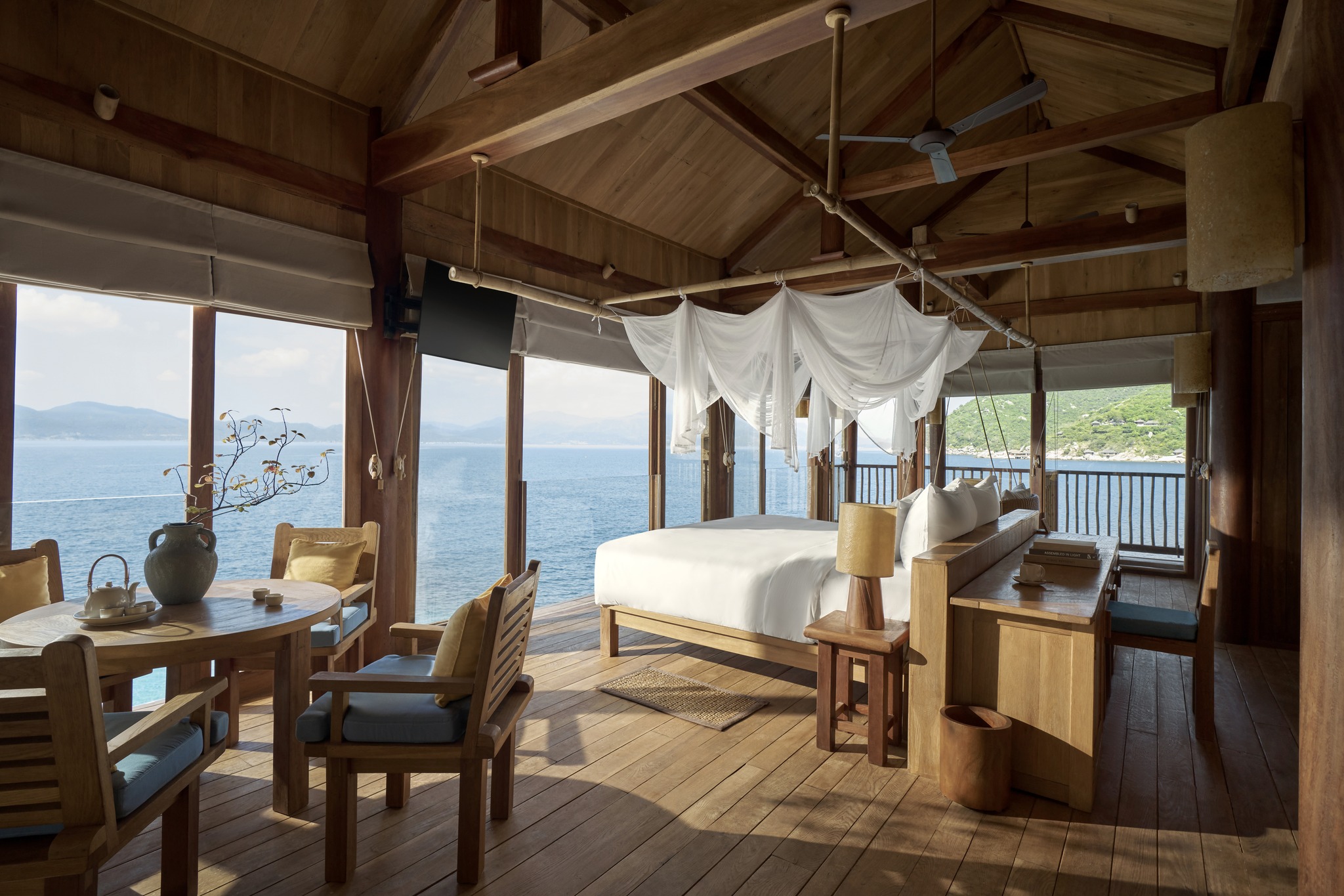 Thiết kế biệt thự gỗ độc đáo tại Six Senses Ninh Vân Bay Nha Trang