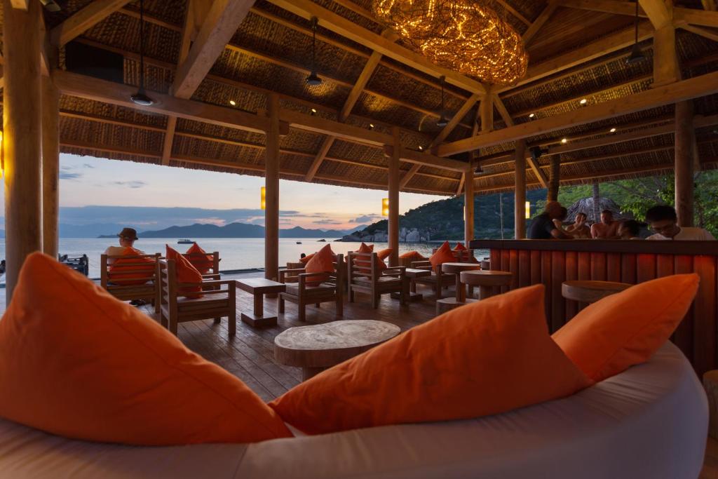 Vườn rau hữu cơ tự cung tự cấp của resort Khu vườn hữu cơ tại Six Senses Ninh Vân Bay