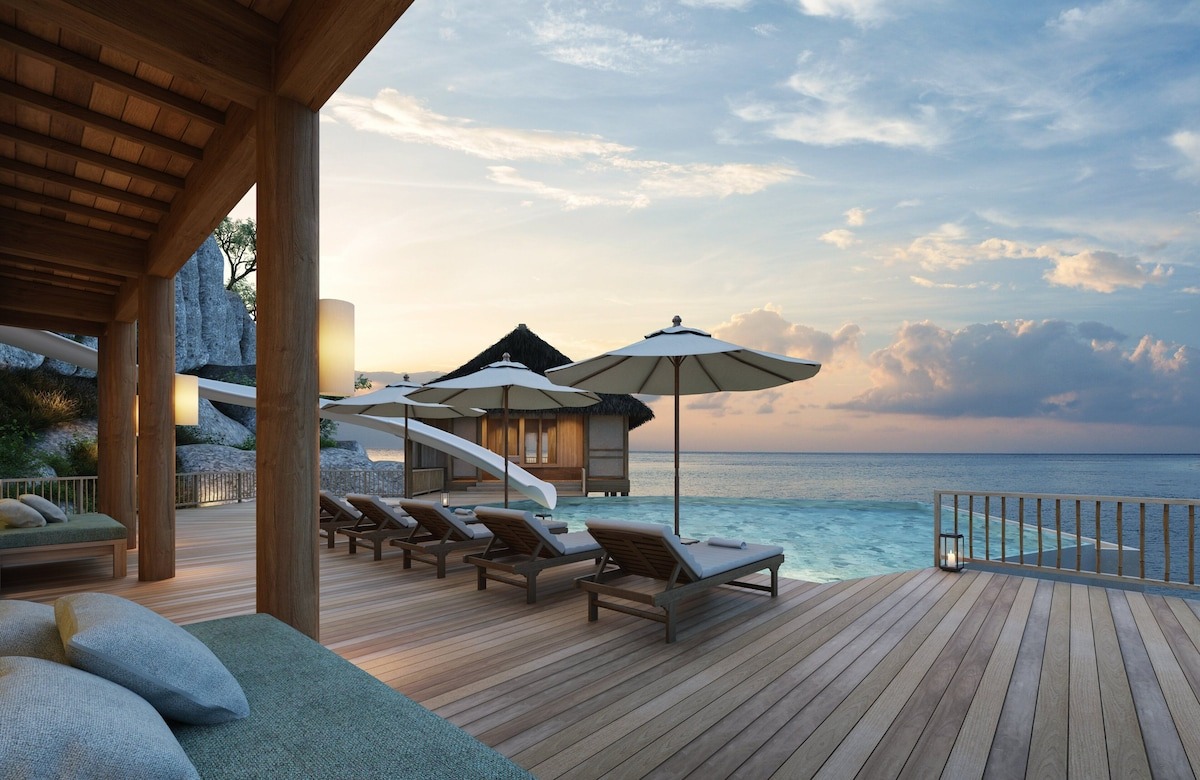 Không gian spa Six Senses Ninh Vân Bay Nha Trang