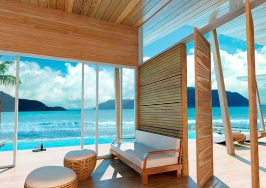 Six Senses Côn Đảo Bể bơi vô cực tại Six Senses Côn Đảo resort Việt Nam