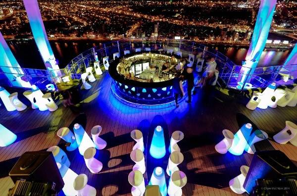 Quán cà phê Đà Nẵng Bar Sky36 view hoàng hôn