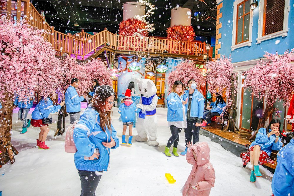 Ảnh: Fb Khu Vui Chơi Snow Town Sài Gòn.