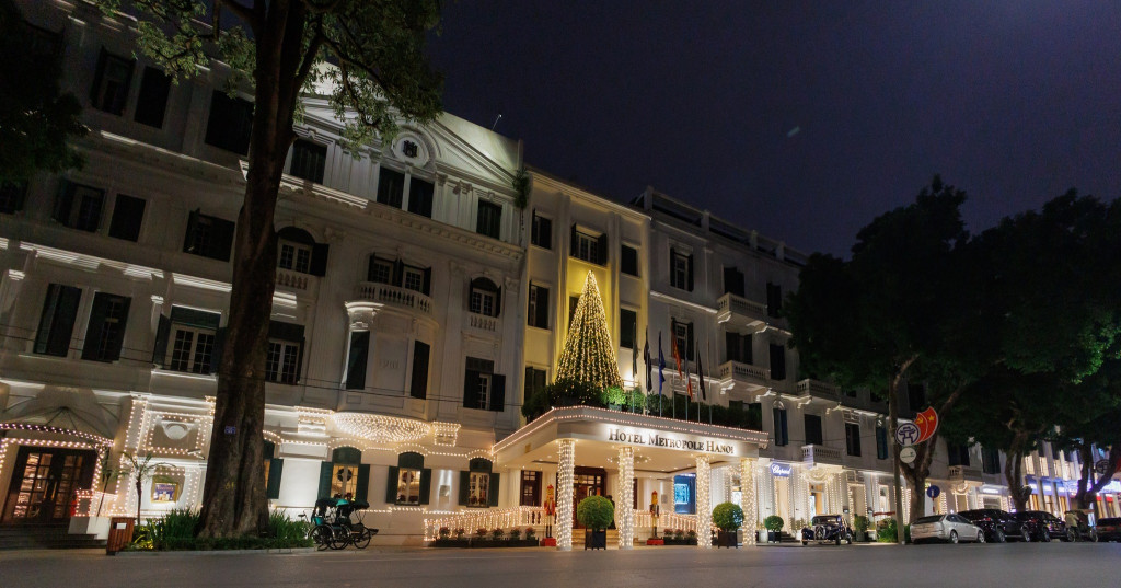Sofitel Legend Metropole Hà Nội với kiến trúc Pháp cổ kính