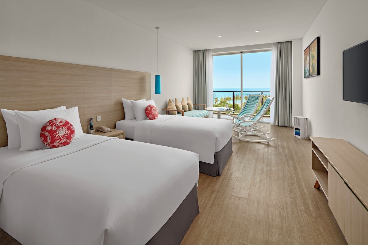 Phòng nghỉ ấm cúng tiện nghi tại SOL by Meliá Phú Quốc