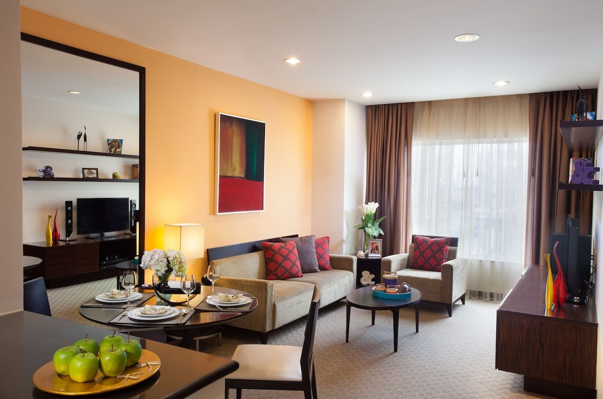 Trải nghiệm căn hộ nghỉ dưỡng cao cấp tại Somerset Hòa Bình Hà Nội chỉ 7.199 triệu/khách