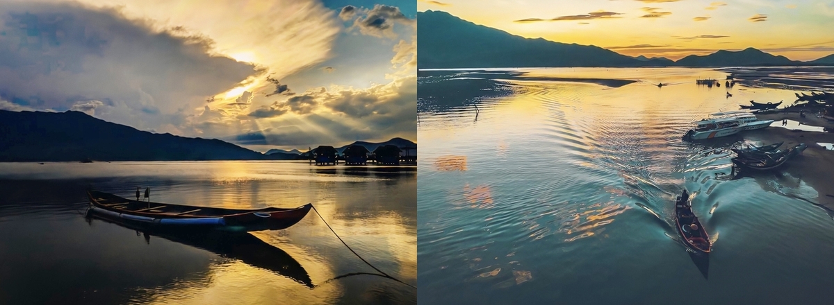 Thủy triều đầm Lập An Lăng Cô