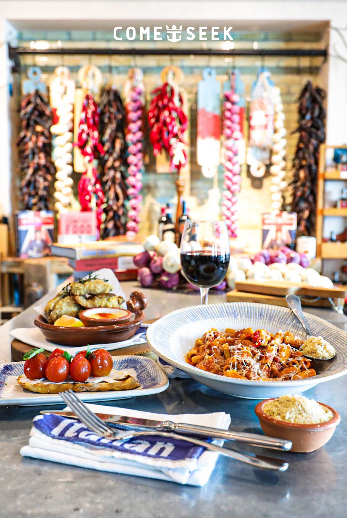 Món ăn tại Jamie’s Italian