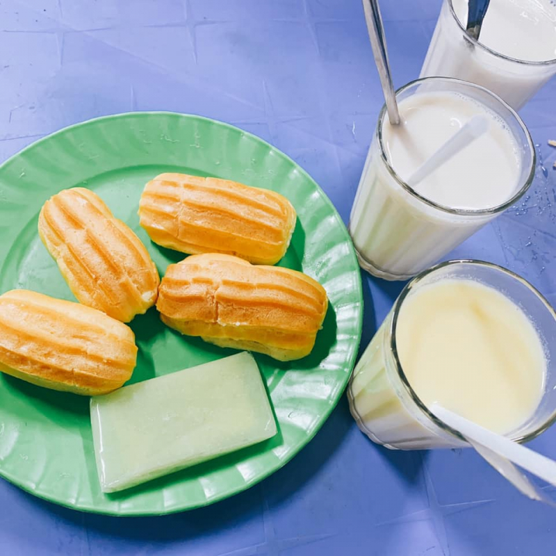 Sữa đậu nành Dung Béo, Đà Lạt. Ảnh: