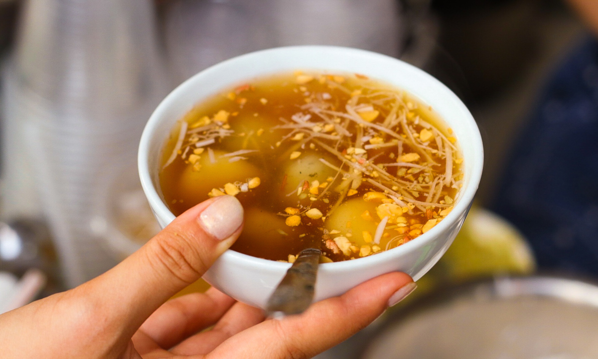 Sủi dìn Hải Phòng thành phẩm thơm ngon