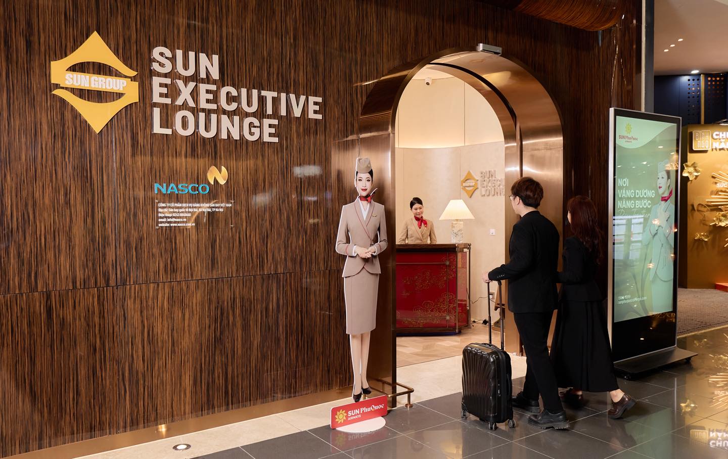 Chính thức khai trương Sun Executive Lounge tại sân bay Nội Bài