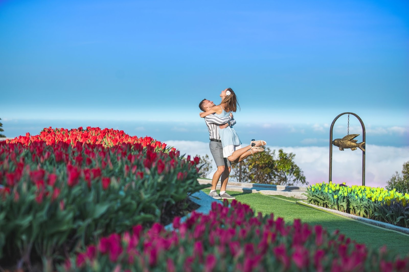 Lễ hội hoa Tulip rực rỡ tại Sun World Bà Nà Hills