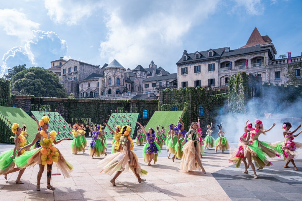 Fairy Blossom Bà Nà Hills trình diễn đa dạng loại hình nghệ thuật
