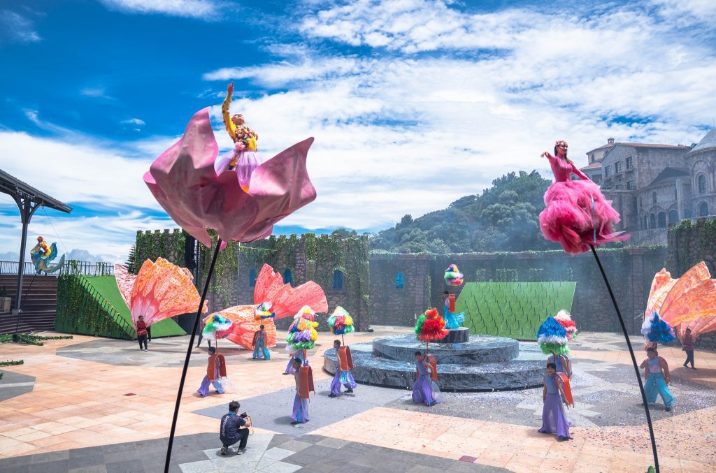 Fairy Blossom Bà Nà Hills những bông hoa khổng lồ