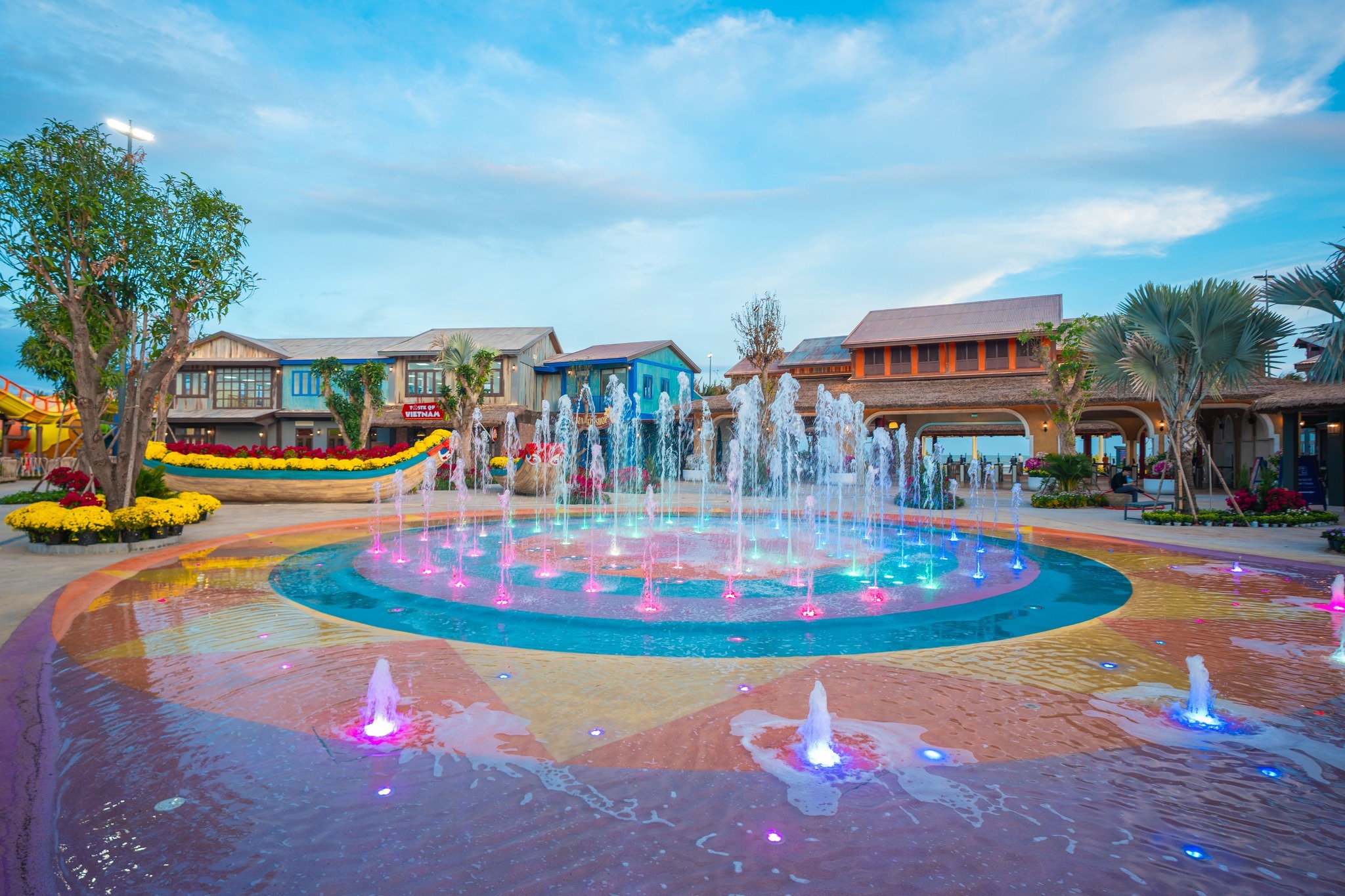 Nhà hàng ăn uống tại Sun World Vũng Tàu