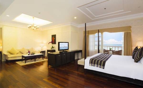 Không gian thư giãn đẳng cấp tại Sunrise Nha Trang Beach Hotel & Spa