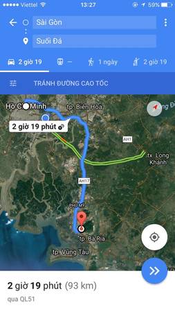 Đường đến Suối Đá Bà Rịa từ giáo xứ Chu Hải