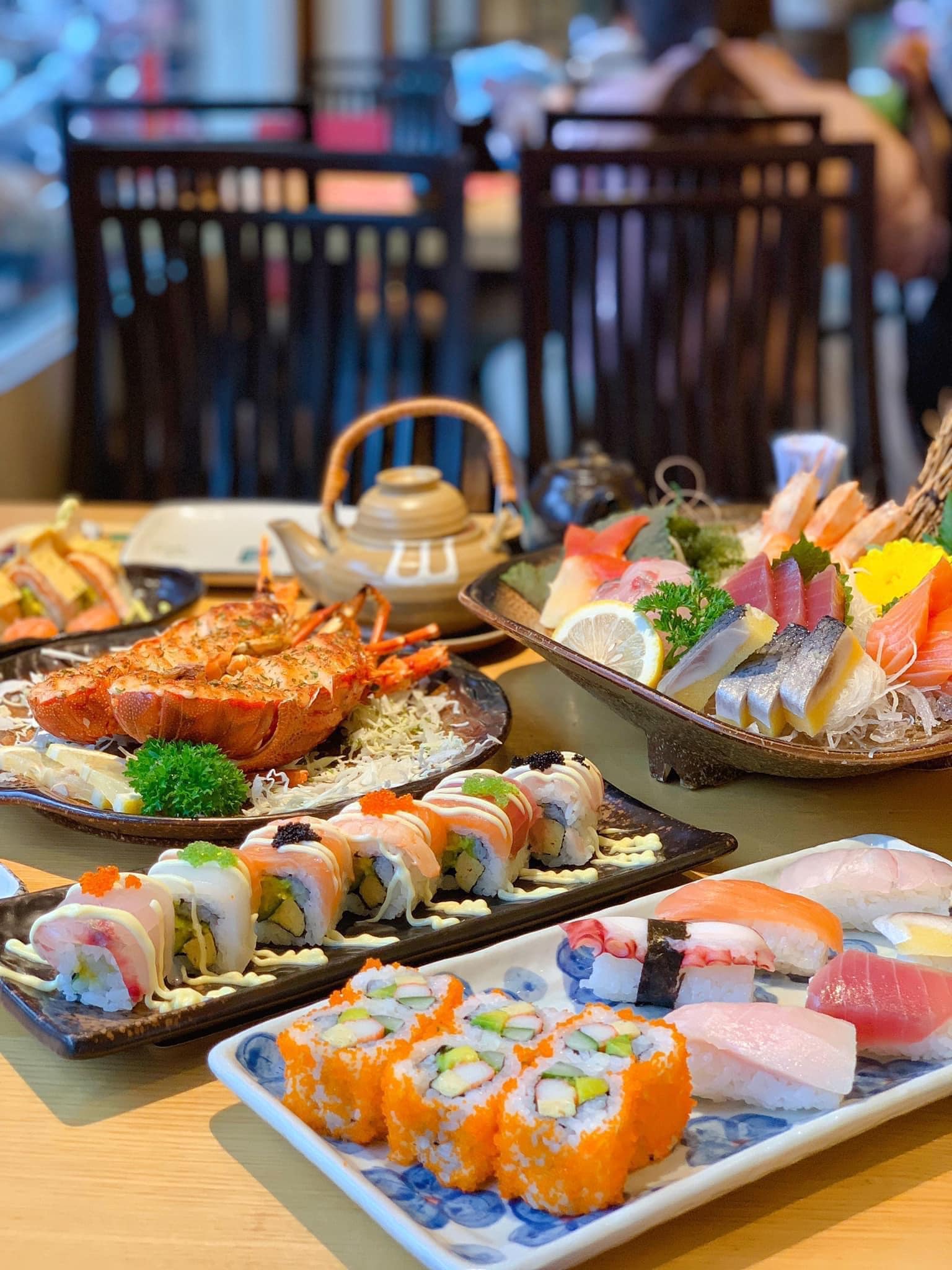 Thực đơn đa dạng tại nhà hàng sushi Sài Gòn Sushi Tei Vietnam