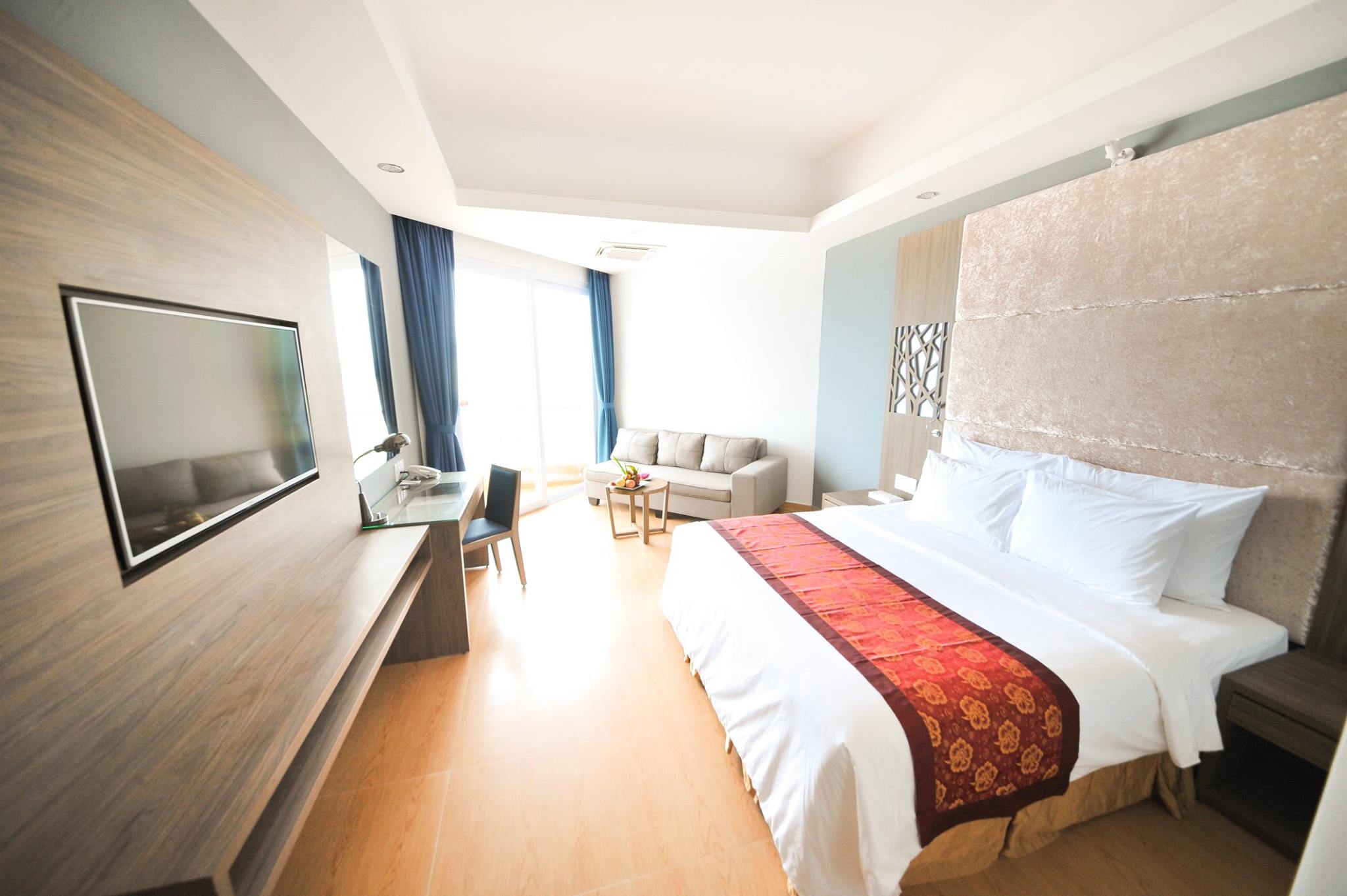Nội thất hiện đại bên trong phòng nghỉ Swandor Cam Ranh