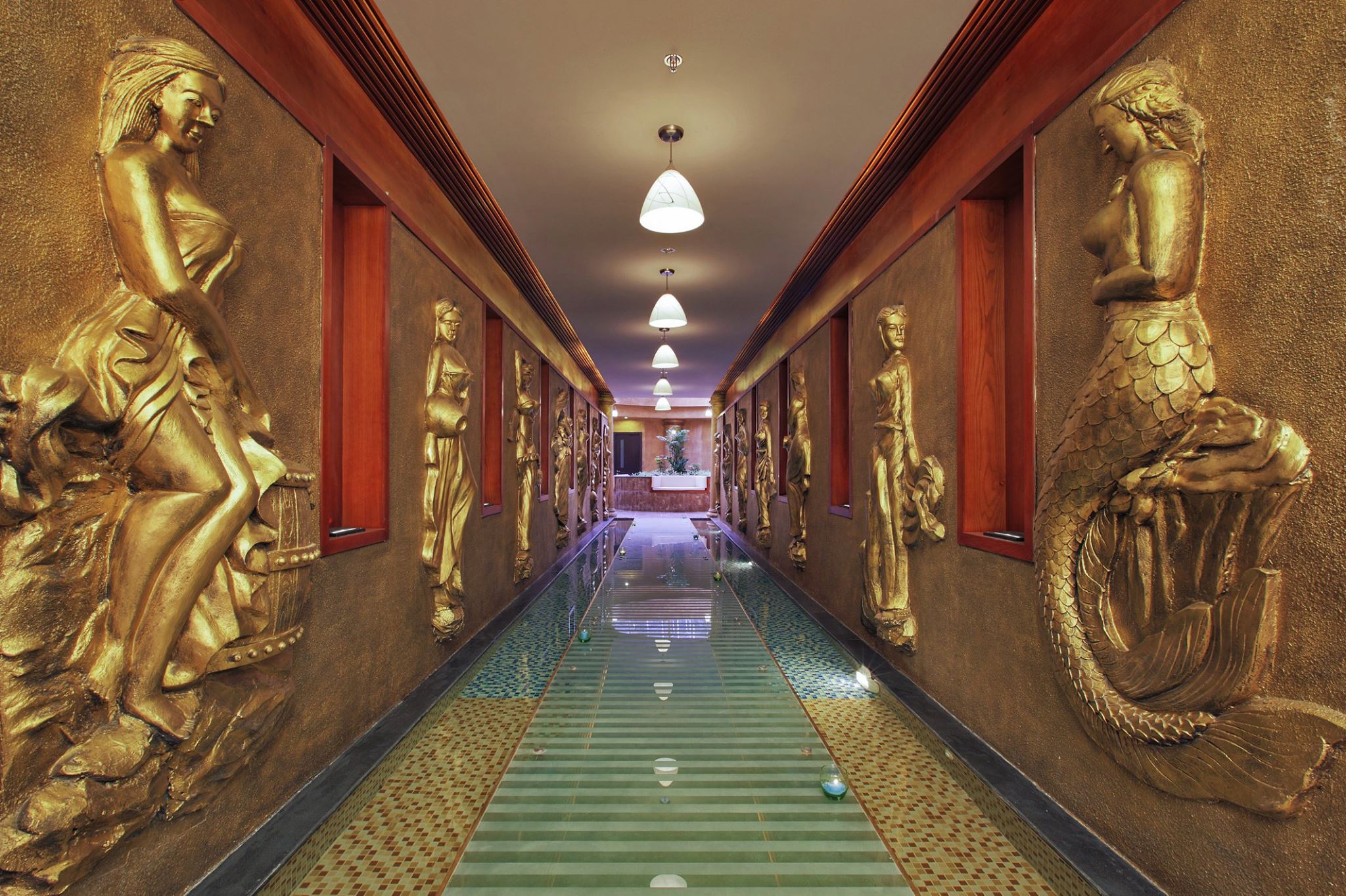 Không gian Swiss Spa tại Swiss-Belresort Tuyền Lâm