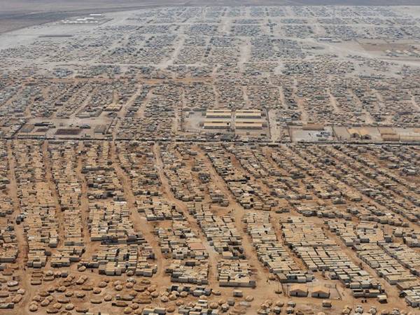 Trại tị nạn Zaatari Jordan