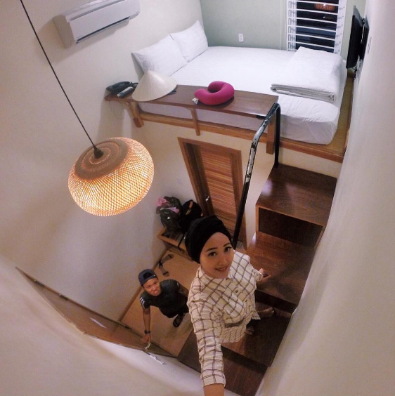 Phòng nghỉ hiện đại tại Tabalo Hostel
