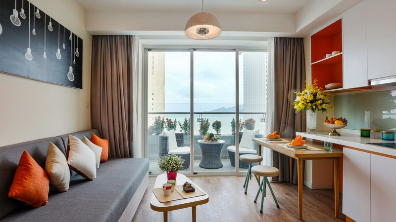 Phòng khách ấm cúng cho chuyến đi Nha Trang Phòng khách ấm cúng cho chuyến đi Nha Trang