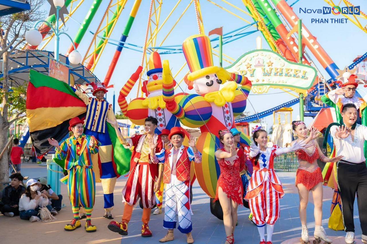 Công viên giải trí Circus Land tặng vé vui chơi Phan Thiết