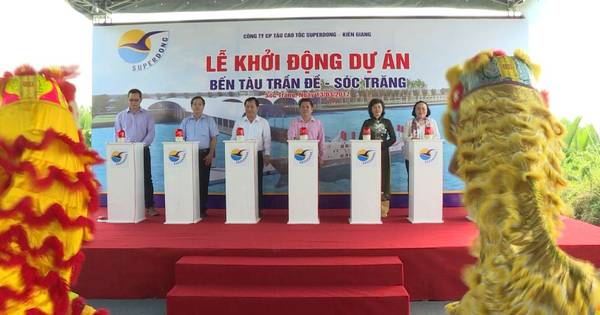 Lễ khởi động dự án bến tàu Trần Đề