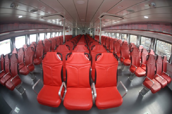 Các ghế sẽ được trang bị phao cứu sinh và một số ổ cắm.