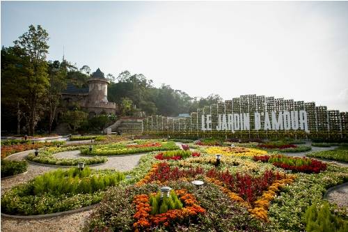Lễ hội hoa Bà Nà Hills tổ chức tại Le Jardin D’amour