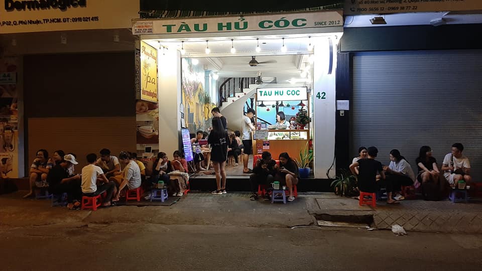 Tàu hũ Cóc món ăn vỉa hè