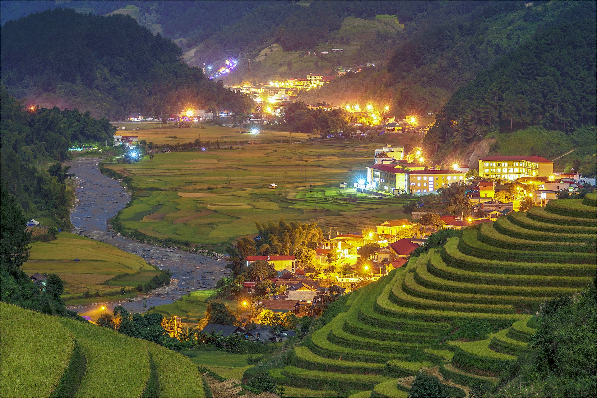 Lúa chín tại Tú Lệ trong tour Mù Cang Chải
