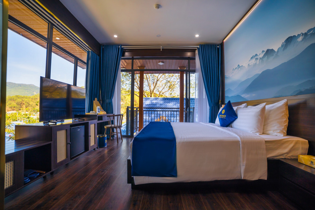 Không gian ăn uống Tea Resort Prenn