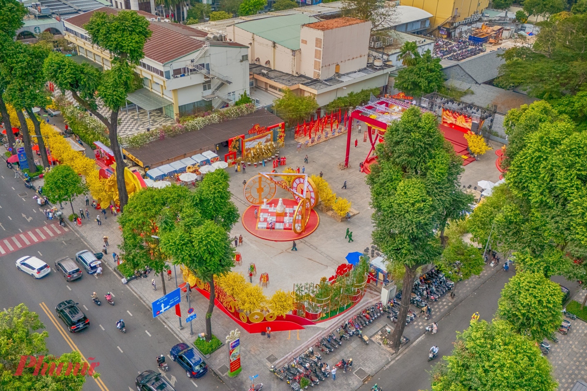 Phố Ông Đồ tại Nhà Văn hóa Thanh niên dịp Tết 2026
