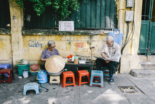 Nắng mật ong dịu dàng của mùa thu Hà Nội