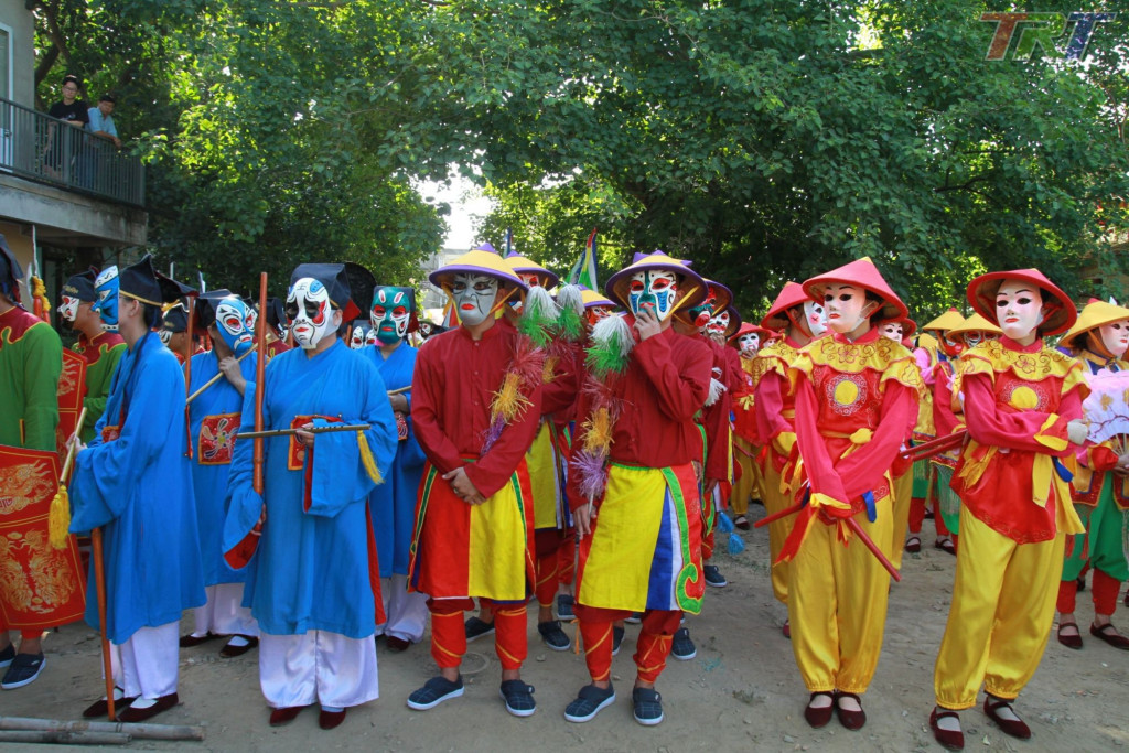 Tôn vinh tuồng Huế trong Fesstival 2022. Ảnh: Đài phát thanh và truyền hình Huế.