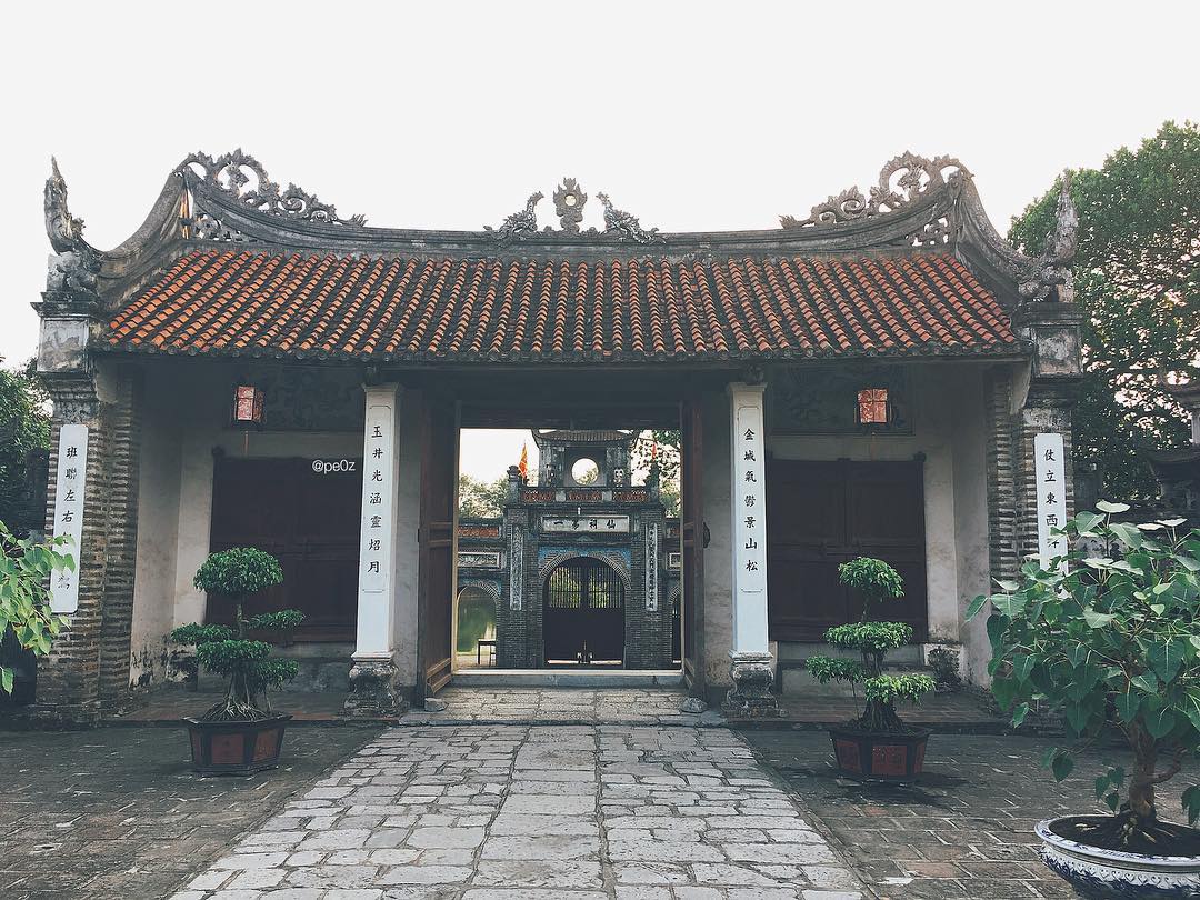 Đền thờ An Dương Vương trong Khu di tích Thành Cổ Loa Hà Nội
